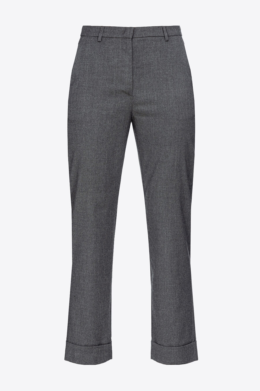 Pantaloni in flanella dark grey