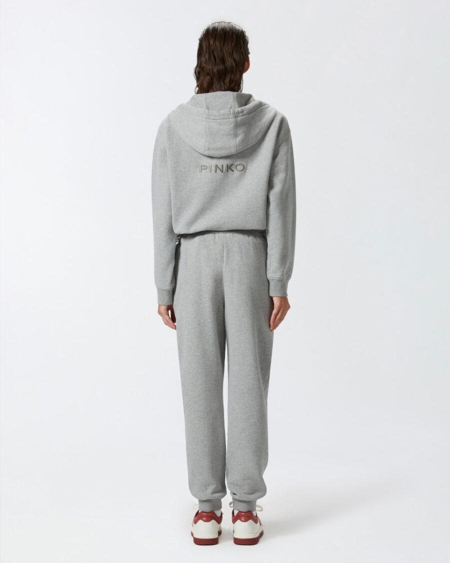 Pantaloni joggers sportivi con ricamo Love Birds - immagine 5