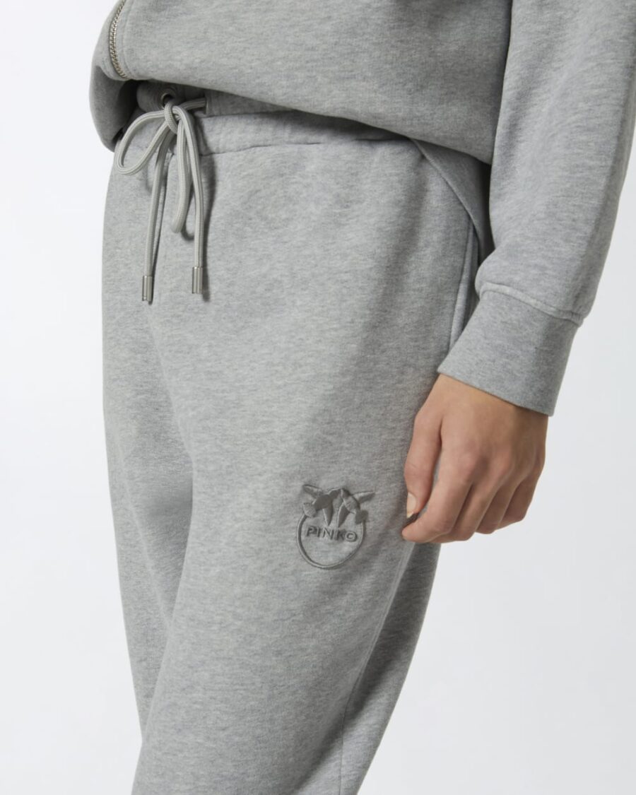 Pantaloni joggers sportivi con ricamo Love Birds - immagine 6