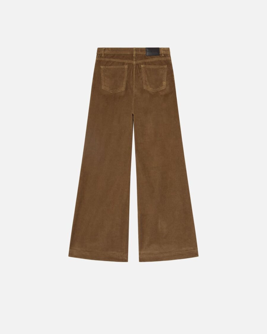 Corduroy palazzo trousers - Image 2