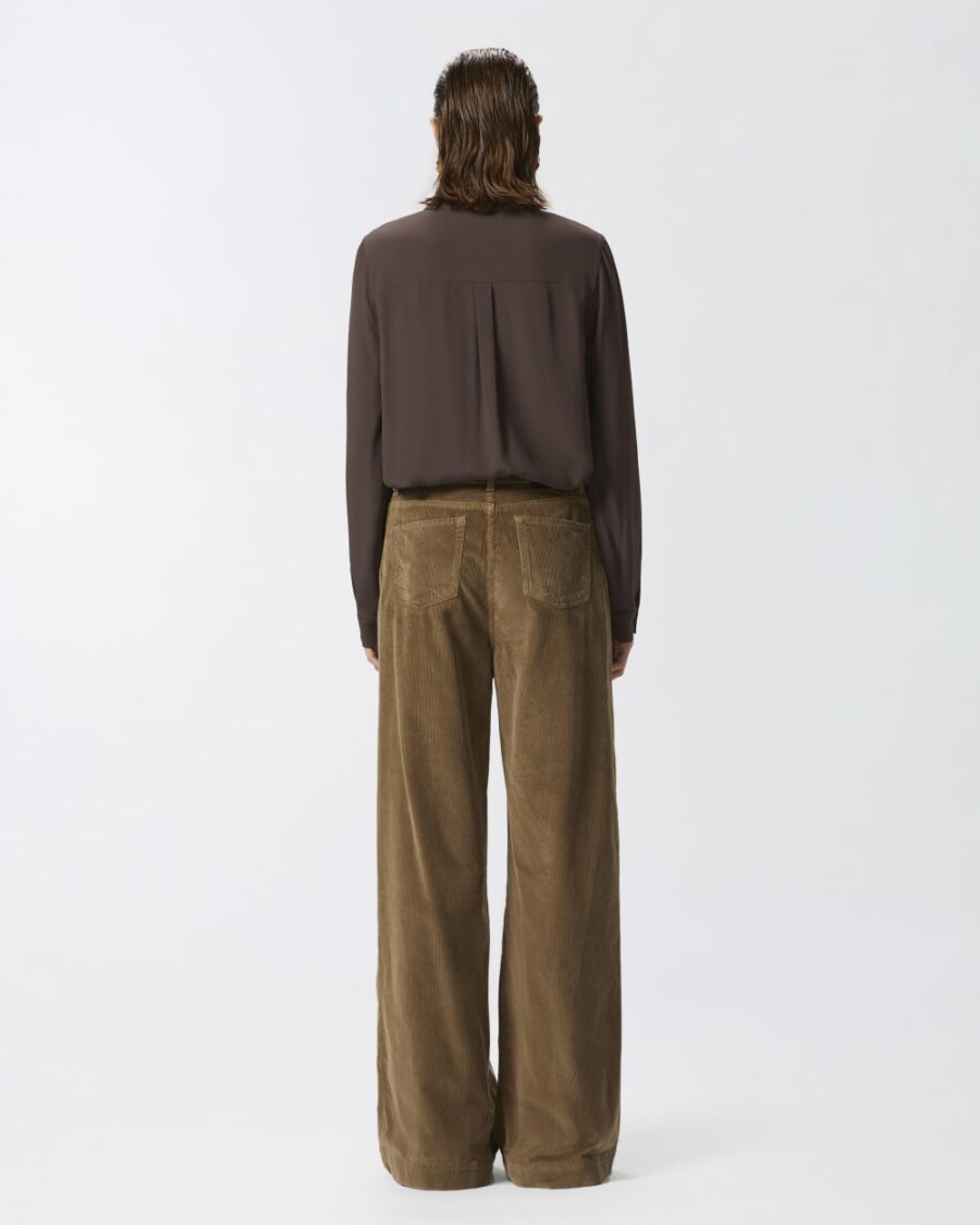 Corduroy palazzo trousers - Image 5