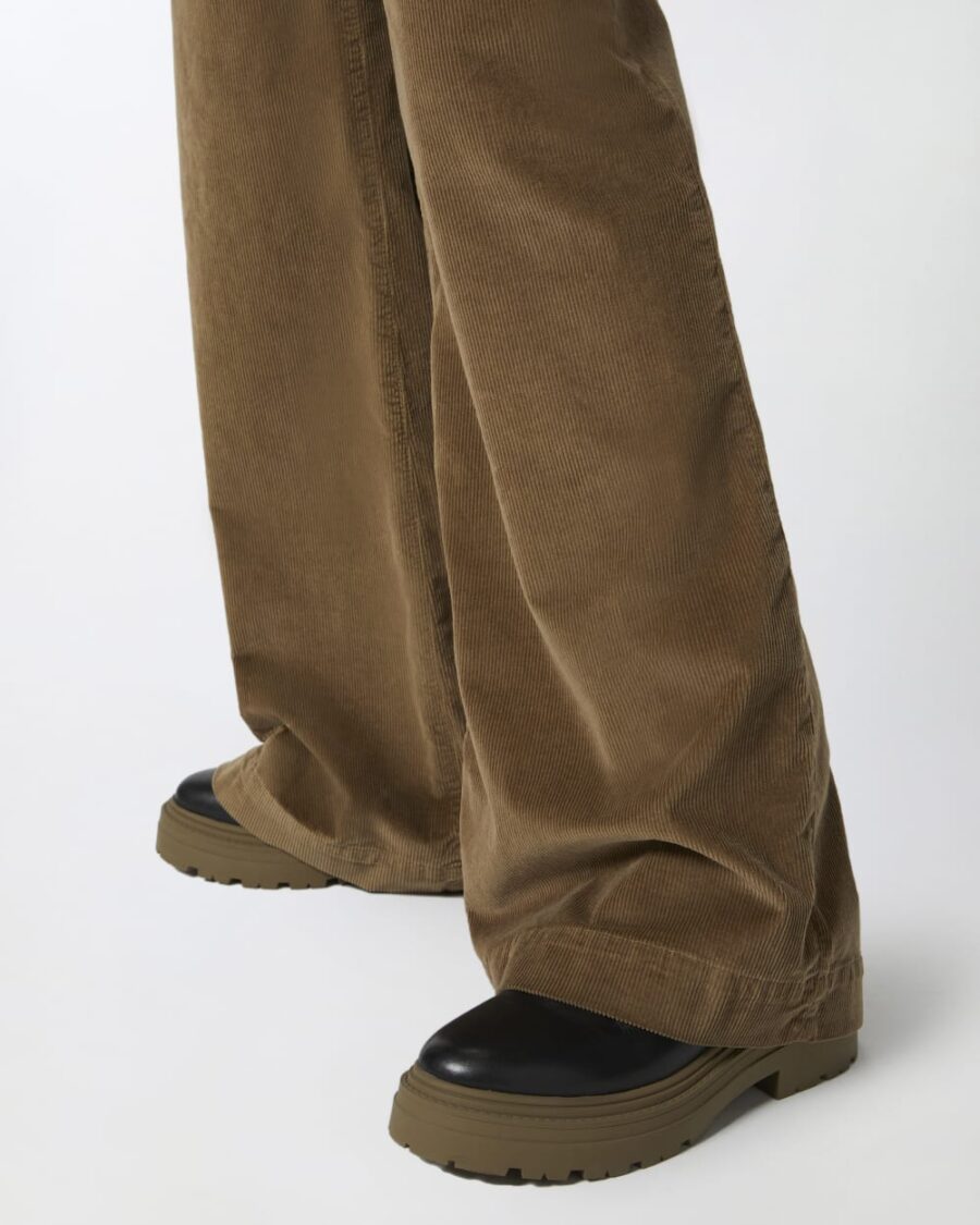 Corduroy palazzo trousers - Image 6