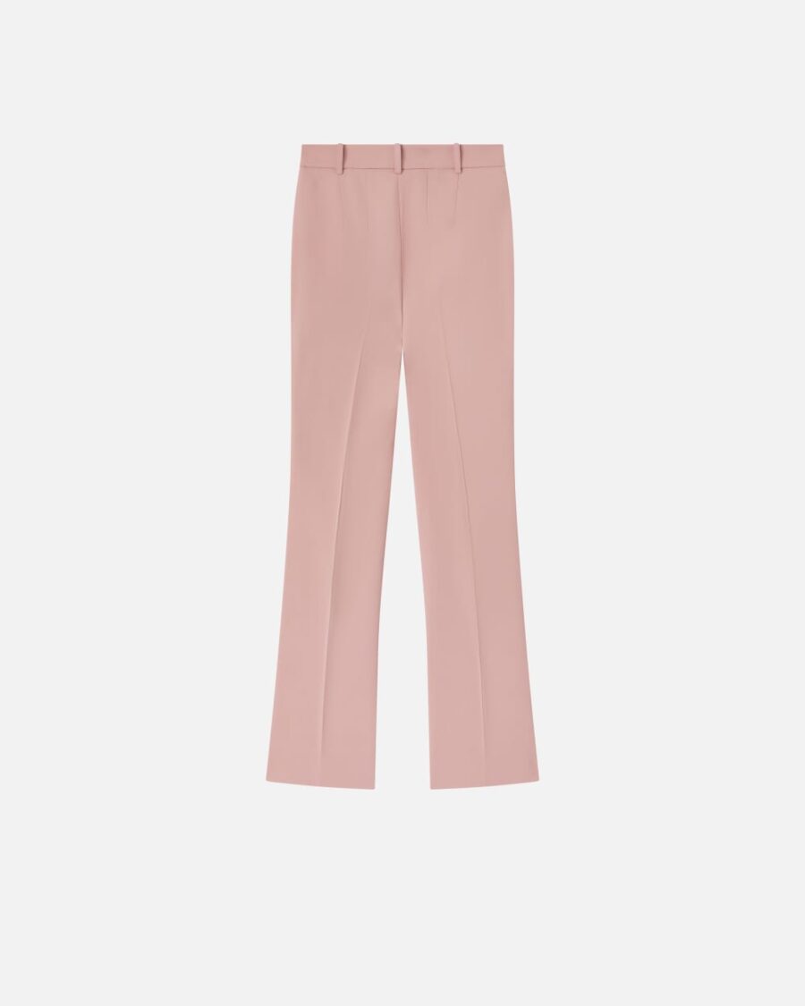 Flared trousers in technical cady - Image 2
