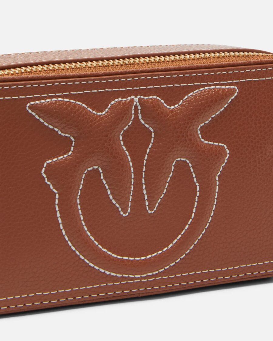 Small crossbody bag with raised Love Birds logo - Image 3