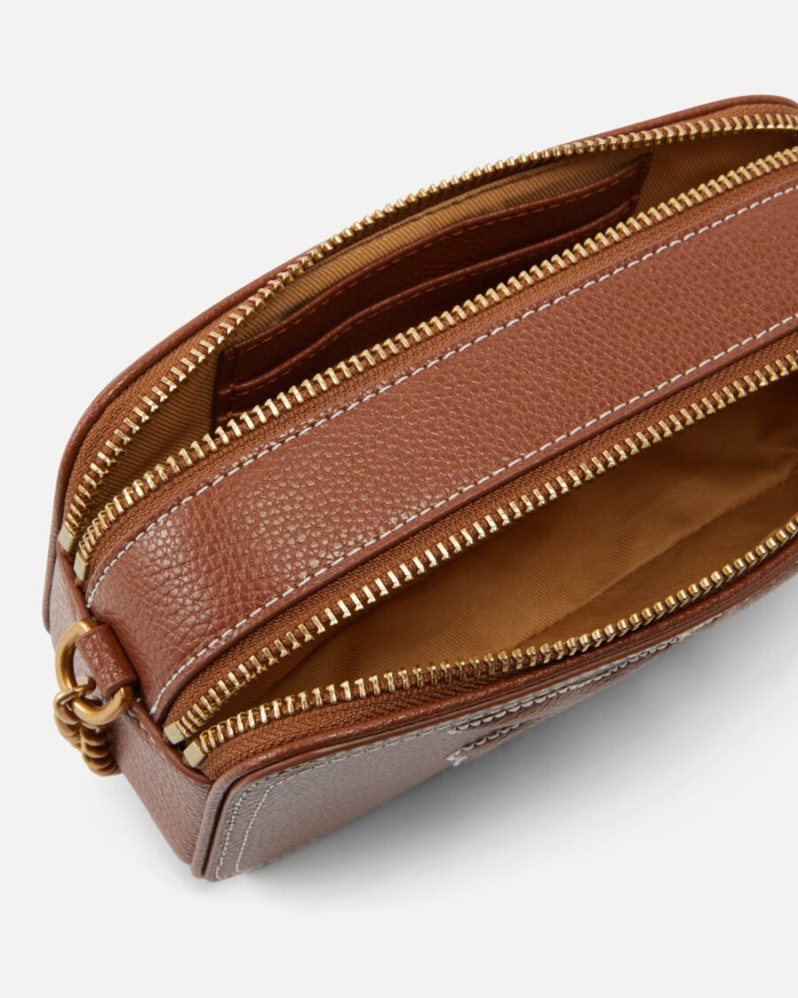 Small crossbody bag with raised Love Birds logo - Image 4