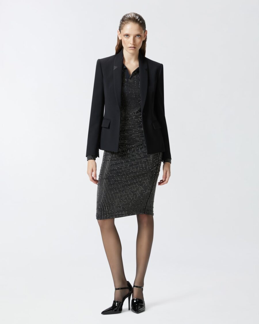Long-sleeved polo with rhinestones - Image 4