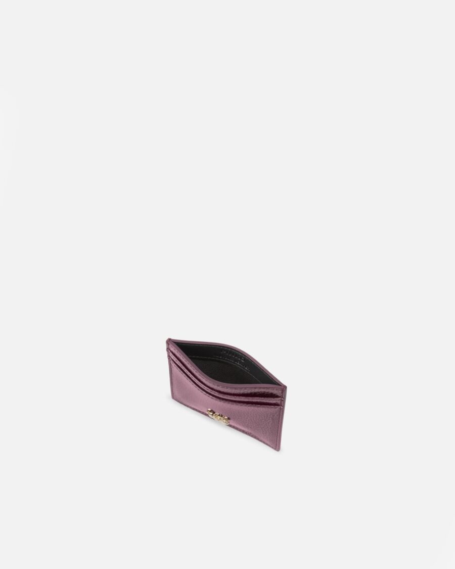 Metallic leather card holder - Image 3