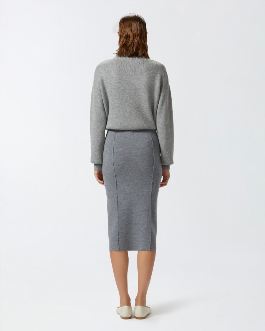 Pullover con zip e cristalli davanti - immagine 5