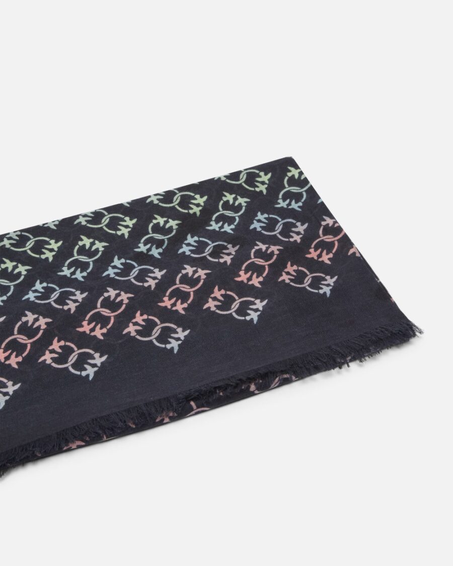 Sciarpa misto cachemire stampa Monogram - immagine 5