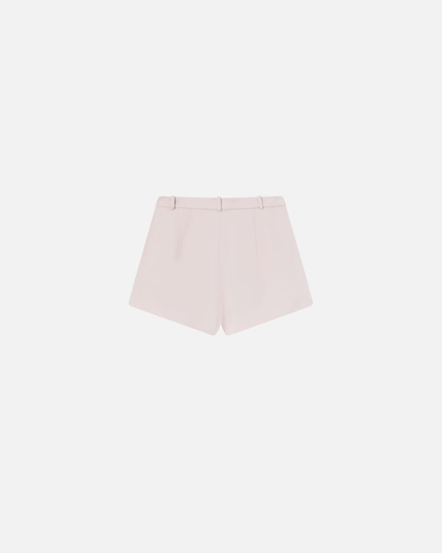 Crossover-front shorts in technical cady - Image 2