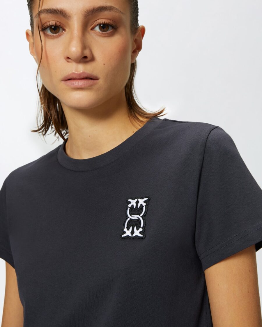 T-shirt con applicazione Monogram - immagine 6