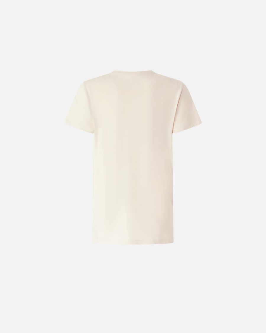 T-shirt logo effetto ricamato - immagine 2